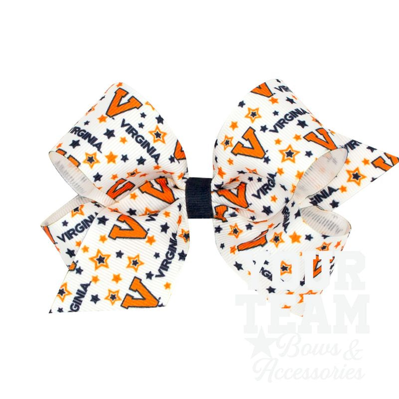 Medium Logo Print Hair Bow