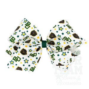 King Baylor Logo Print Hair Bow