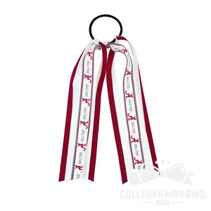Collegiate Signature Logo Print Streamer Pony