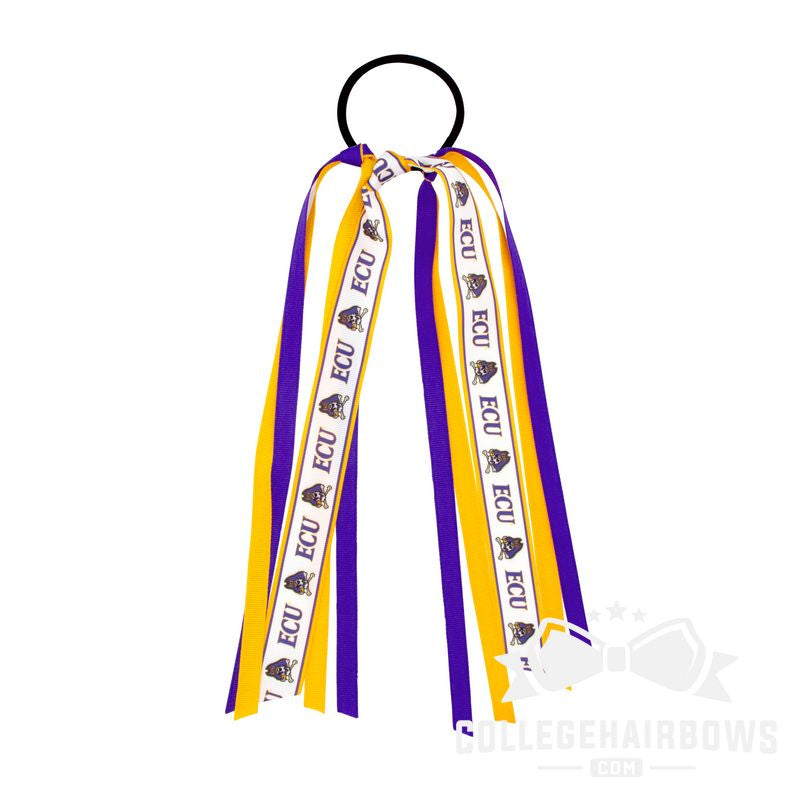 Collegiate Signature Logo Print Streamer Pony