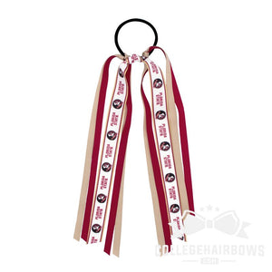Collegiate Signature Logo Print Streamer Pony