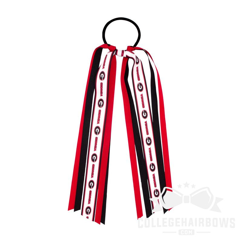 Collegiate Signature Logo Print Streamer Pony