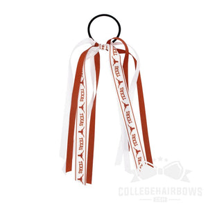 Collegiate Signature Logo Print Streamer Pony