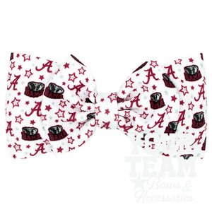 Soft Textured Logo Print Alabama Baby Band