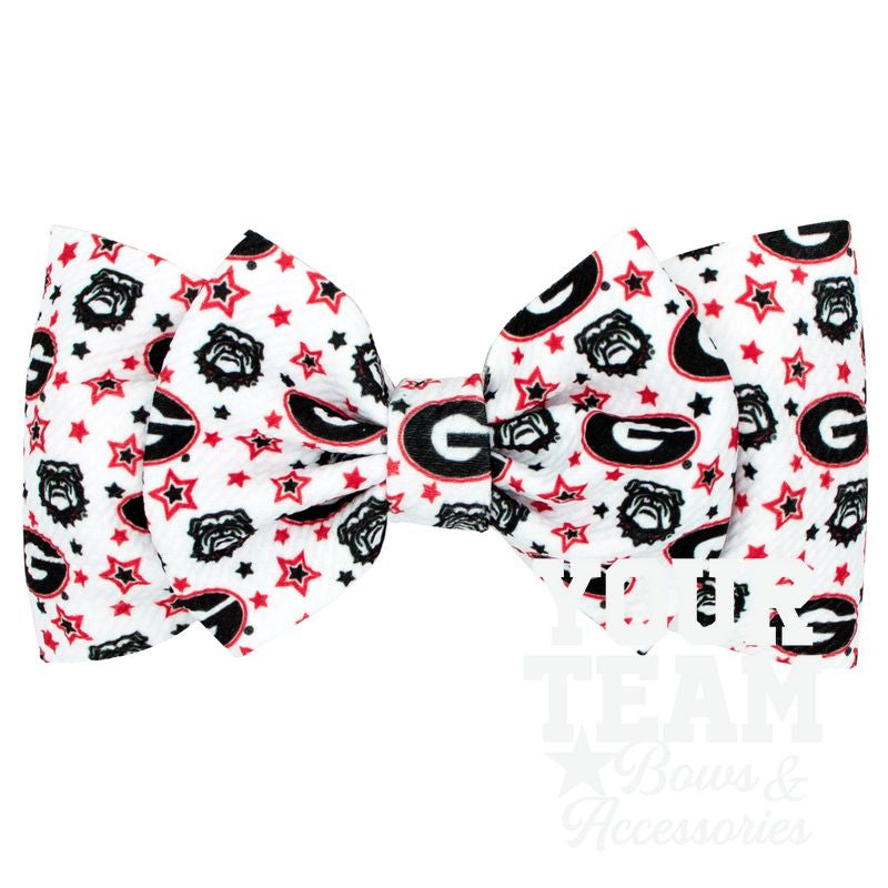 Soft Textured Logo Print Georgia Baby Band