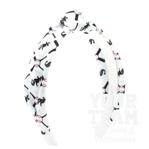 Chicago White Sox Logo Print Knot Headband
