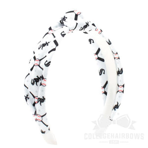 Chicago White Sox Logo Print Knot Headband