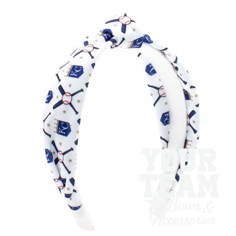 Kansas City Royals Logo Print Knot Headband