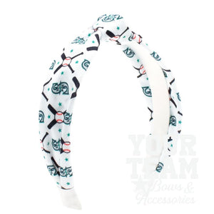 Seattle Mariners Logo Print Knot Headband
