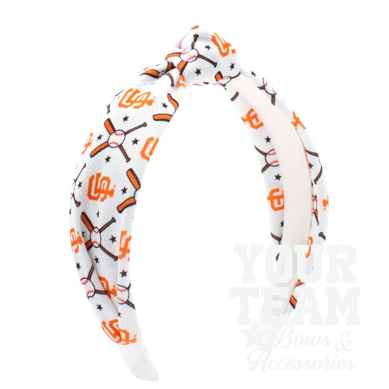 San Francisco Giants Logo Print Knot Headband