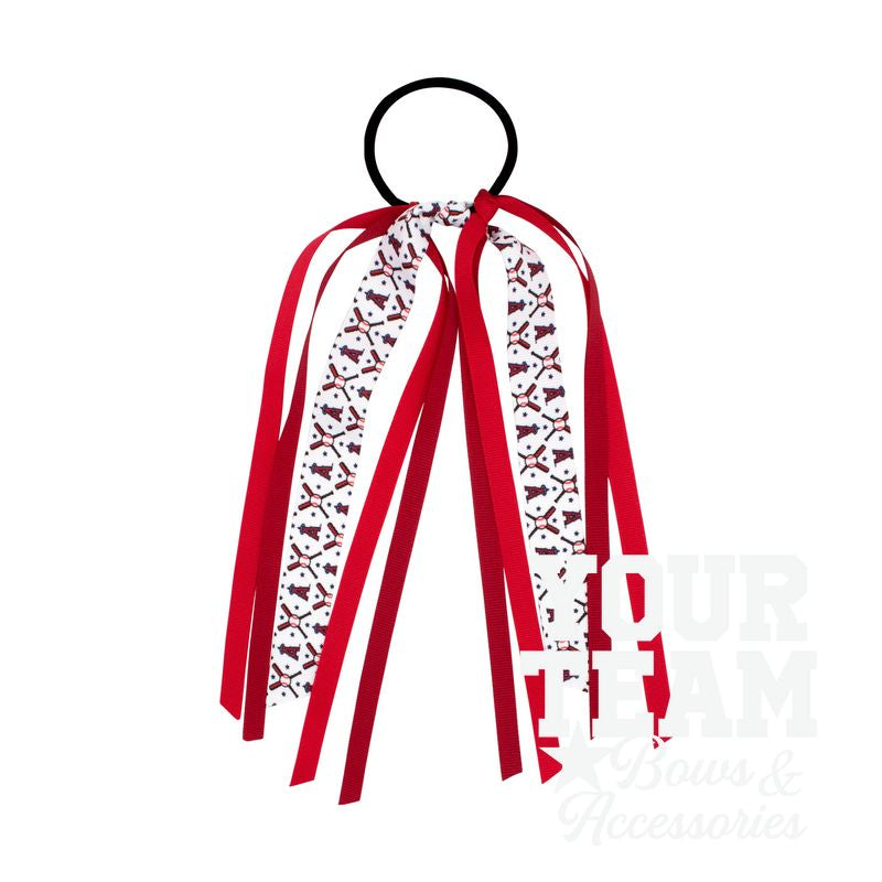 Los Angeles Angels Logo Print Streamer Pony
