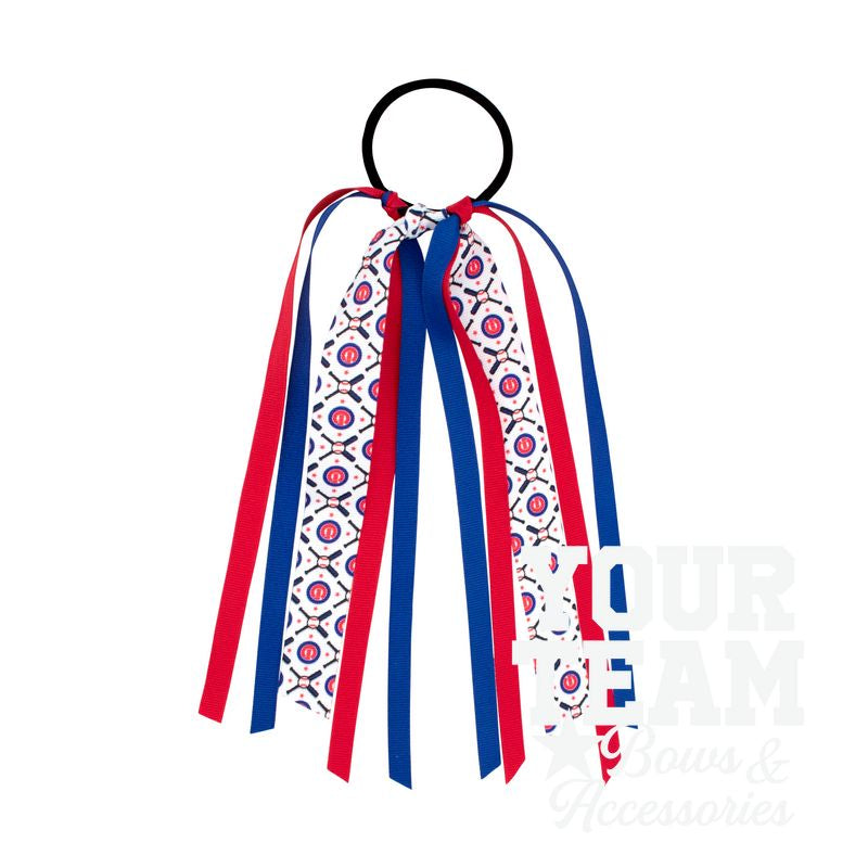 Chicago Cubs Logo Print Streamer Pony