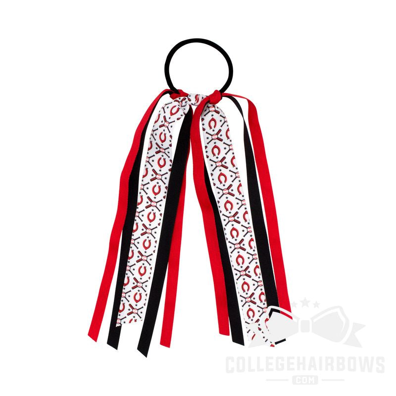 Cincinnati Reds Logo Print Streamer Pony