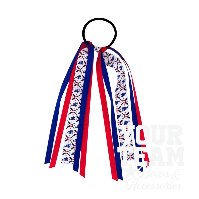 Los Angeles Dodgers Logo Print Streamer Pony