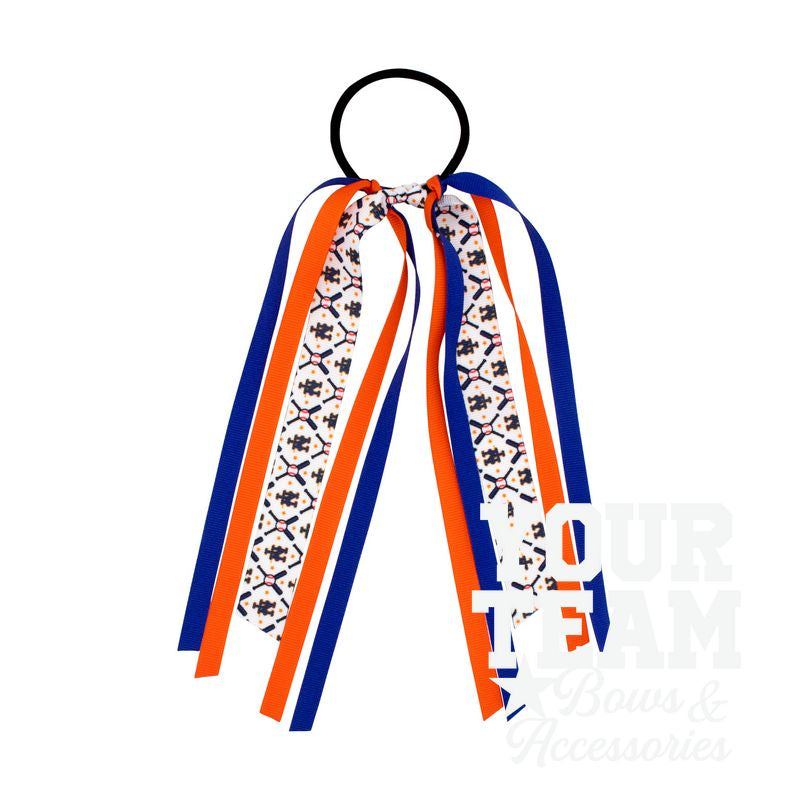 New York Mets Logo Print Streamer Pony