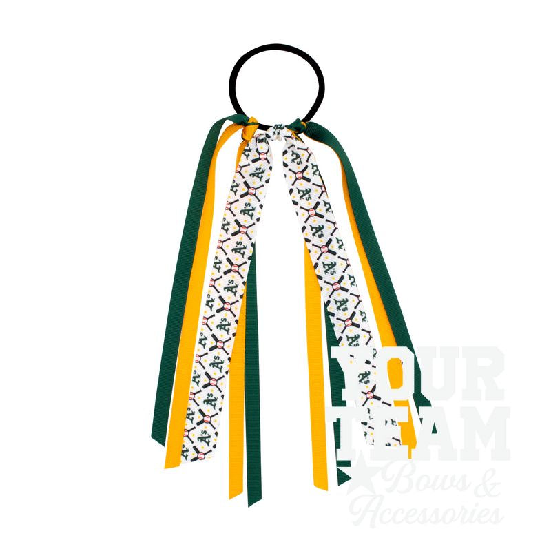 Oakland Athletics Logo Print Streamer Pony