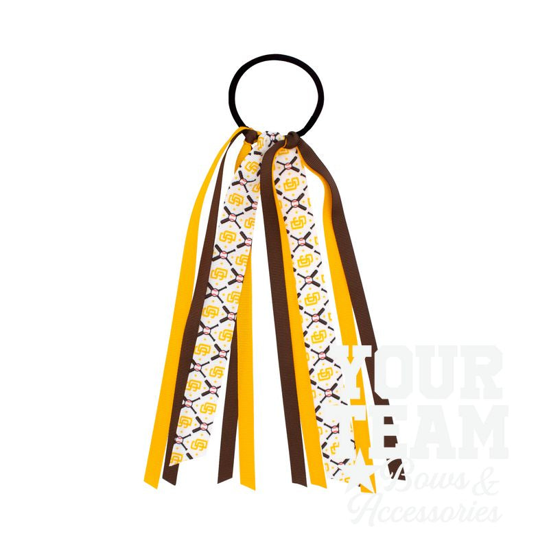San Diego Padres Logo Print Streamer Pony
