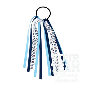 Tampa Bay Rays Logo Print Streamer Pony